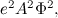 $e^2A^2\Phi ^2,$