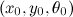 $(x_0,y_0,\theta _0)$