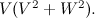 $V(V^2+W^2).$