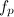 $f_{p}$