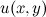 $u(x,y)$