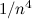 $1/n^4$