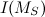 $I(M_ S)$