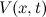 $V(x,t)$