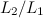 $L_2/L_1$