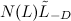 $N(L) \~ L_{-D}$