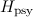 $H_{\rm psy}$