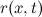$r(x,t)$