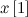 $x\left[1\right]$