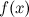 $f(x)$