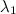 $ \lambda _1 $