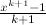 $\frac{x^{k+1}-1}{k+1}$