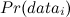 $Pr(data_ i)$