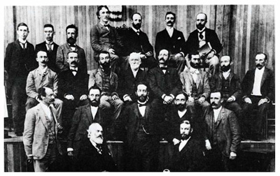 A picture from the zeroeth ICM in Chicago, 1897