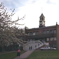The Clock Tower at Keele University.