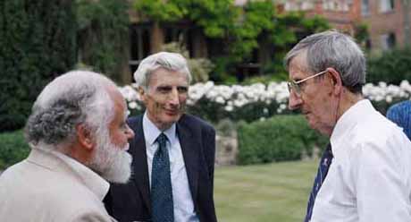 Freeman Dyson and Martin Rees
