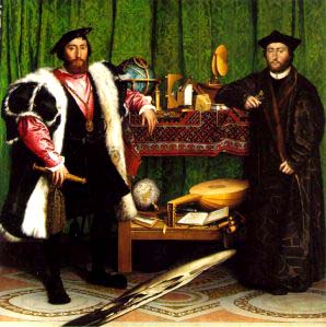 The Ambassadors (1533), Holbein