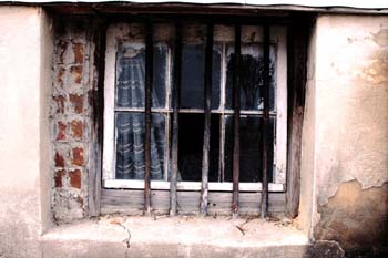 Image: barred windows