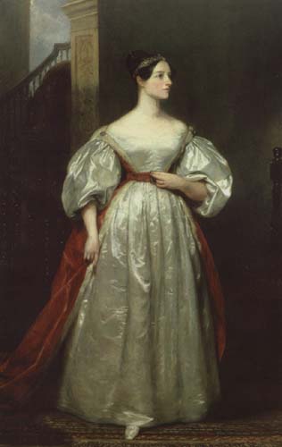 Ada Lovelace, aged about 19