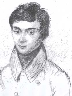 The young Evariste Galois