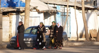 Women in Tajikistan.