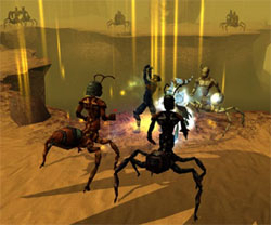 Computer games such as <i>Doom 3</i> and <i>Neverwinter nights</i> feature sophisticated graphics. 