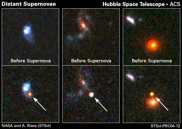 Distant supernovae
