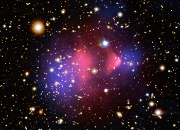 Dark matter in the Bullet Cluster