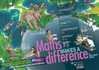 Maths makes a difference - the poster