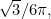 $\sqrt{3}/6 \pi ,$