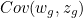 $Cov(w_{g}, z_{g})$