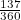 $\frac{137}{360}$