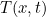 $\displaystyle T(x,t)  $