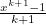 $\frac{x^{k+1}-1}{k+1}$