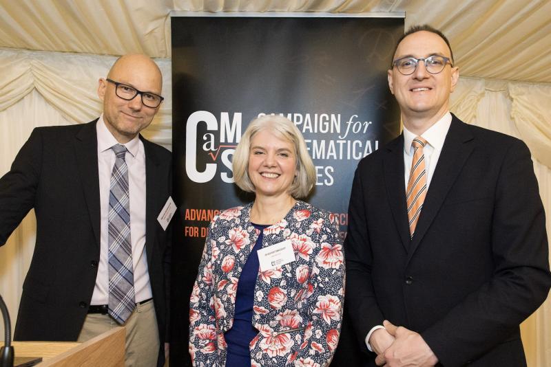 Jens Marklof, Heather Tewkesbury, Ian Sollom MP