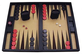 Backgammon set