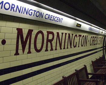 Mornington Crescent station.