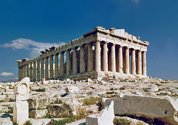 The Parthenon.