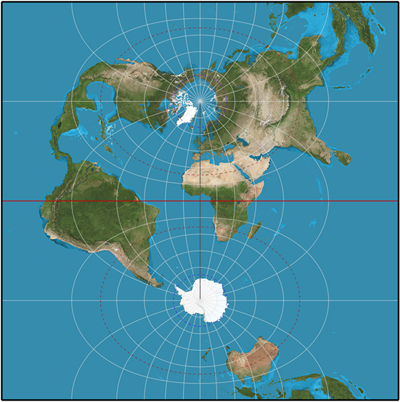 Gall-Peters projection 
