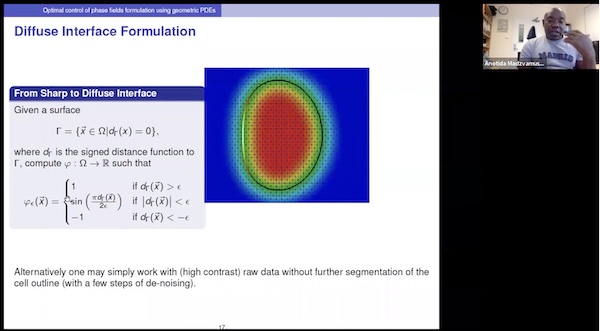 Madzvamuse in his talk