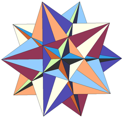 Sixteenth stellation of icosahedron.