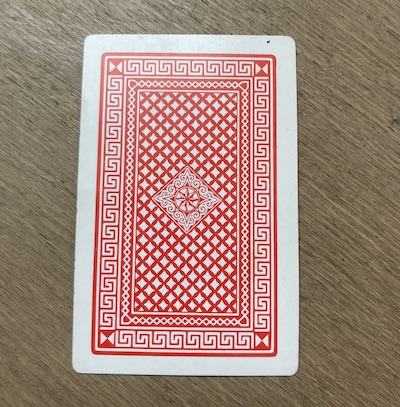 hidden card