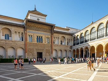 The Royal Alcázars palace of Seville