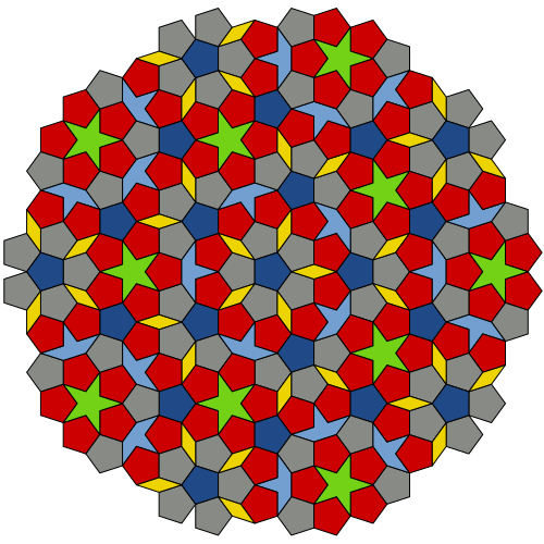 A Penrose tiling