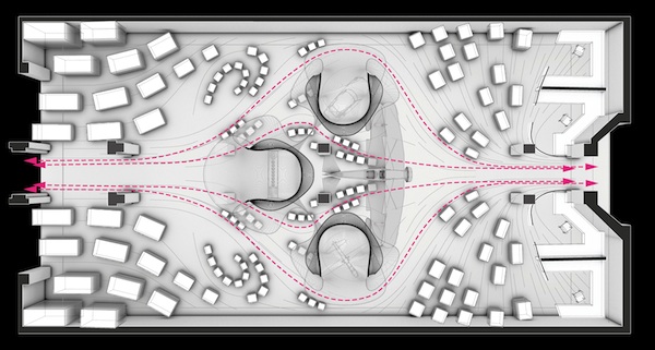 Layout of the new gallery