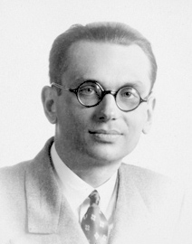 Portrait of Kurt Gödel 