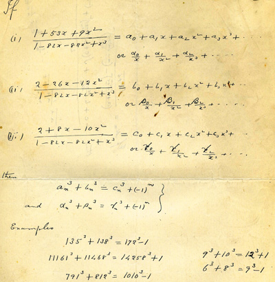 Short Essay on Srinivasa Ramanujan - IMP WORLD