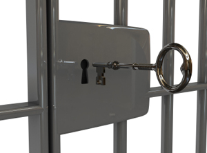 prison cell door lock