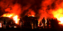 [IMAGE: incinerating cattle]