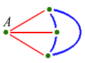 [IMAGE: 3 red edges with blue triangle]